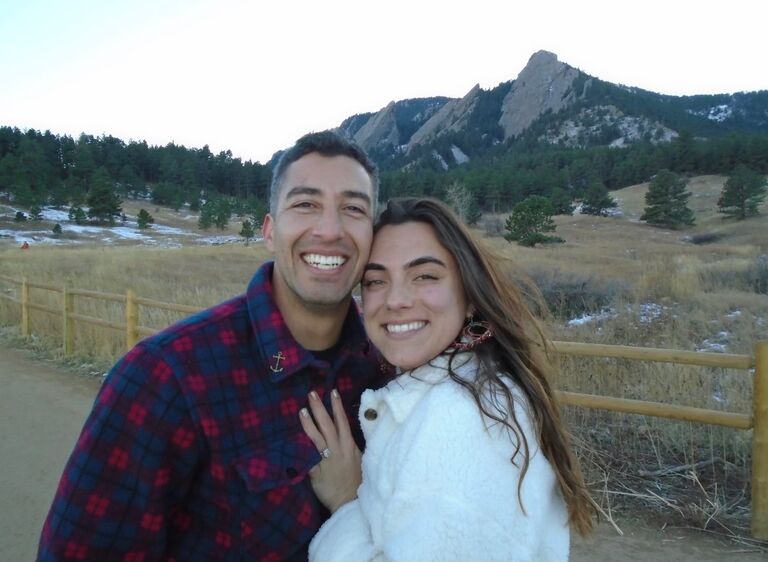 WE'RE ENGAGED!