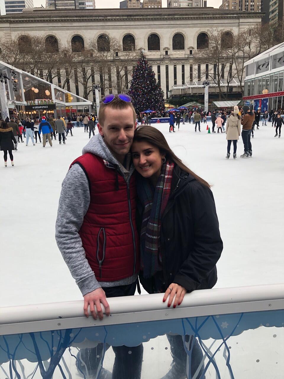 It all started with a missed coffee date, a rescheduled ice skating NYC trip,