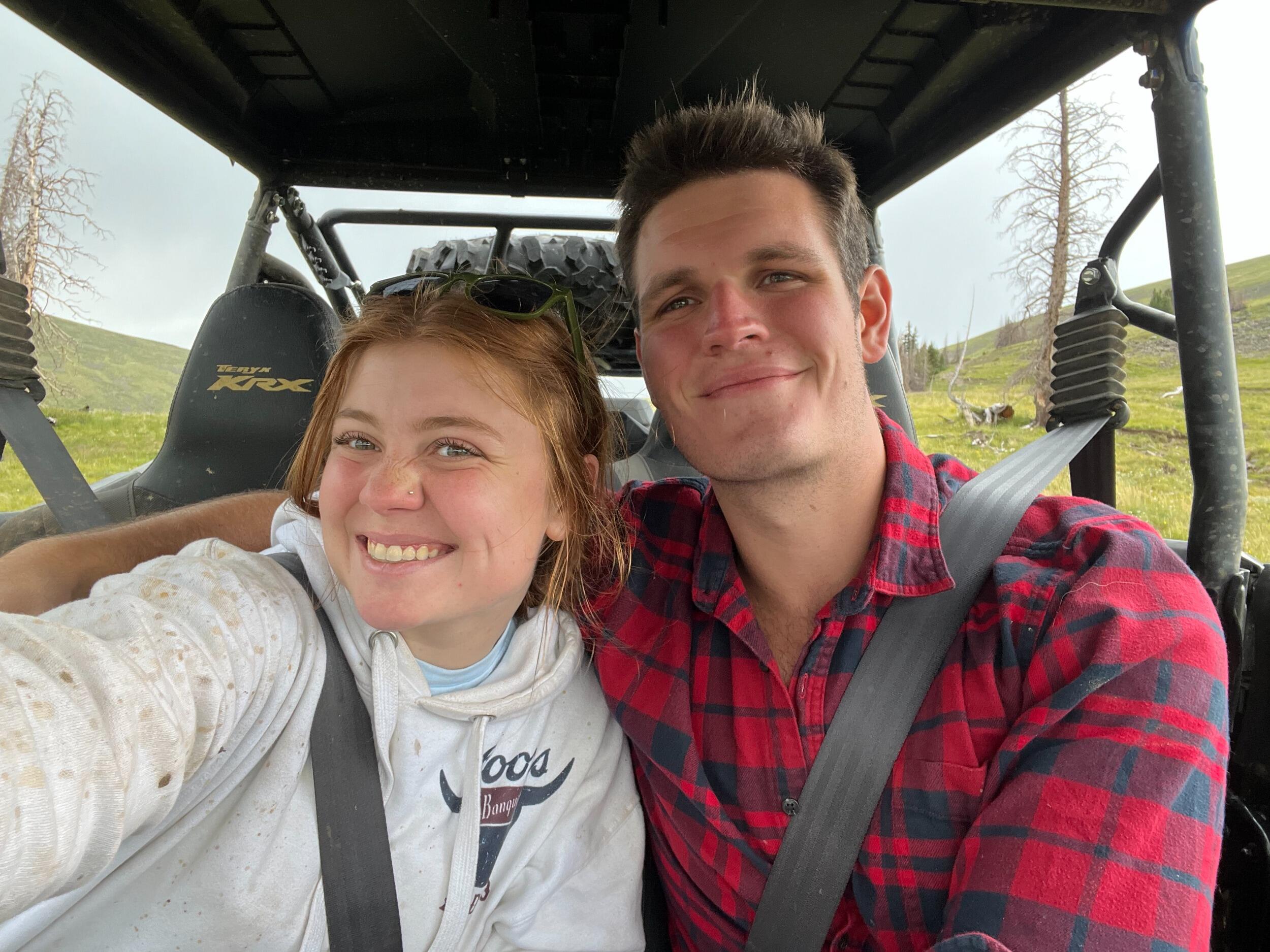 We spent the whole summer together- fly fishing, shooting, playing board games, getting to know each other's families, and falling in love more and more each day