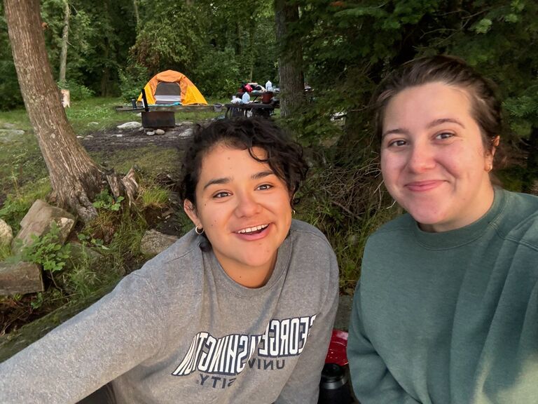 Michelle and Rebecca further unlock their love of nature and the outdoors on their first camping trip together in the Minnesota boundary waters.