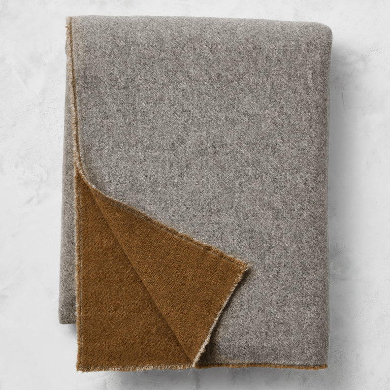 Cashmere throw