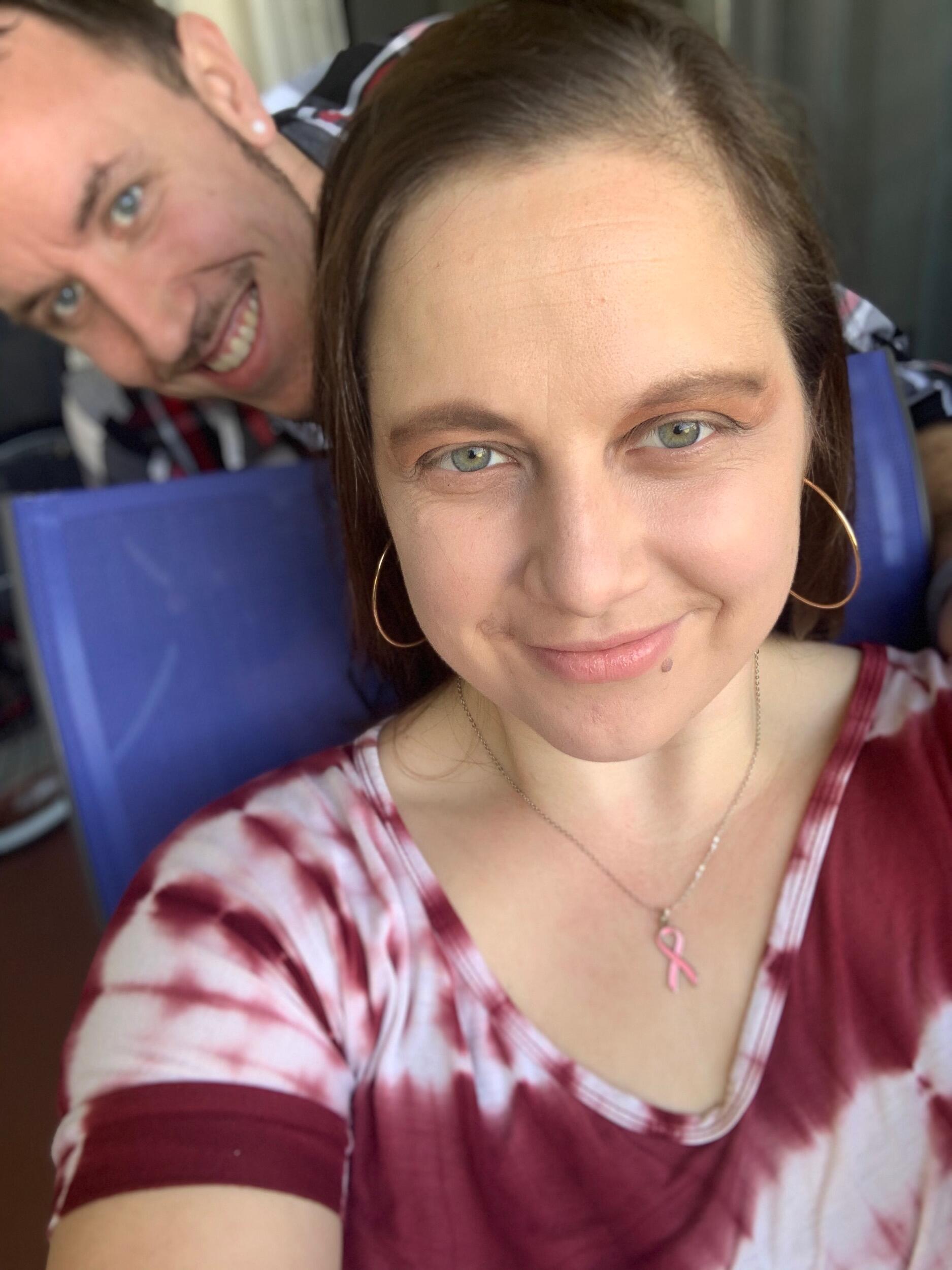 Our first Valentine's Day together. This also marks Ilze being 8 years cancer free. Russell gifted her a beautiful necklace to celebrate. 

