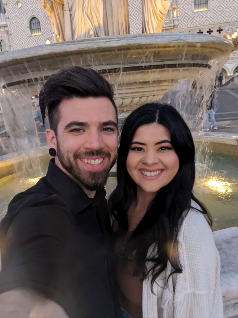Spent our 5 year celebrating in Vegas!
