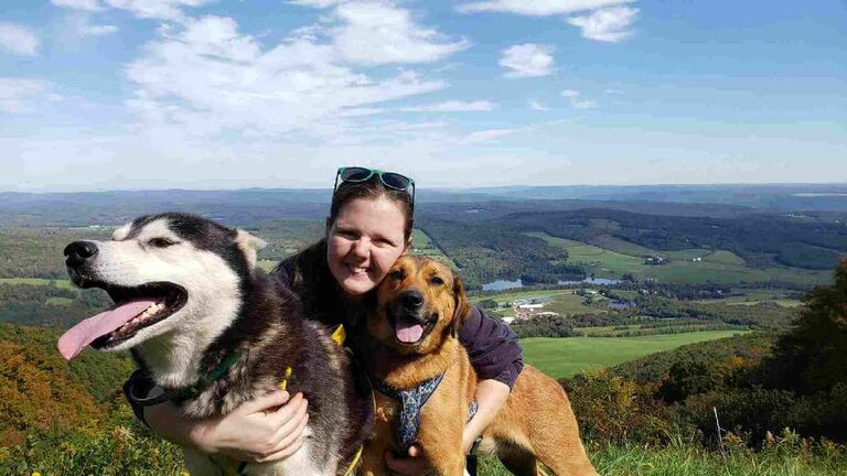 Our first hike to the Stamford Fire Tower.