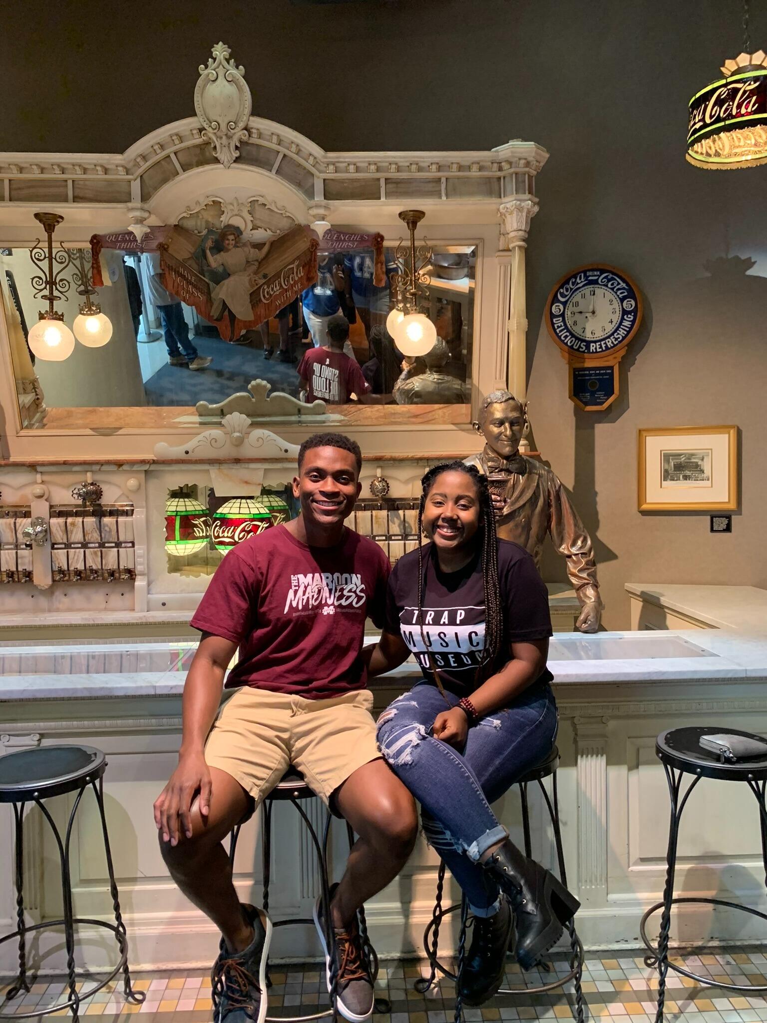 We took our first trip together to Atlanta, GA.