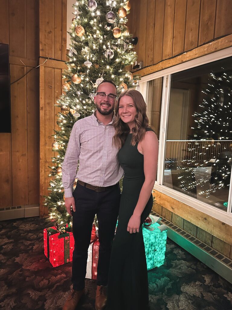 Here they are at Hannah’s brother’s wedding. Later that week, Josh told Hannah he wanted to marry her, which led to some serious conversations about their future. They started discussing what a life together might look like and began to think through the next steps.