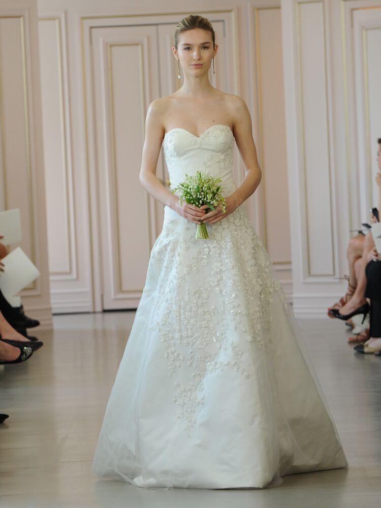 Oscar de la Renta's Spring 2016 Collection: Bridal Fashion ...