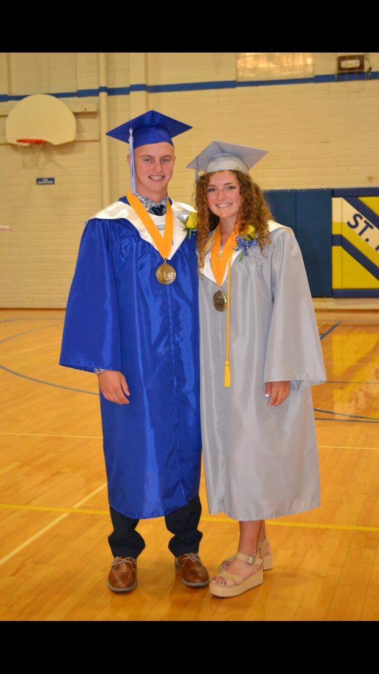 However, we actually graduated a month later!