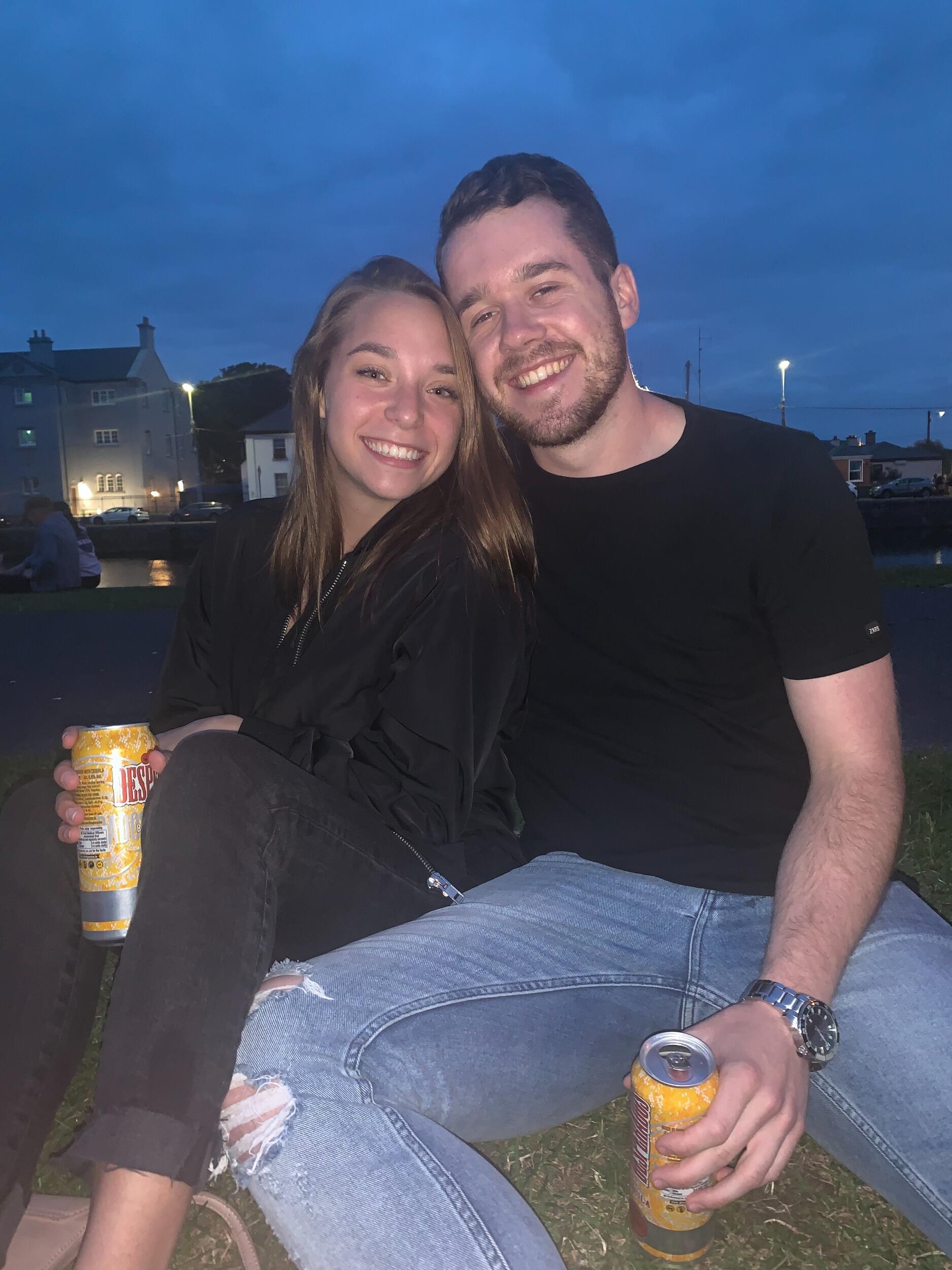 We first met on our study abroad trip in Galway, Ireland...