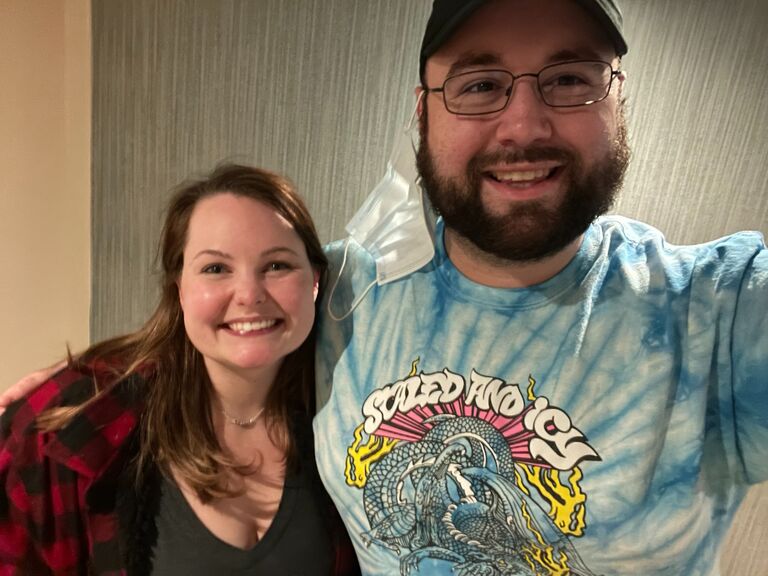Twenty One Pilots concert for our first anniversary.