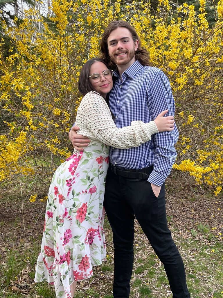 As he has for every birthday in the past three years, David attended Aleah's family birthday dinner. This time, to celebrate turning 22!