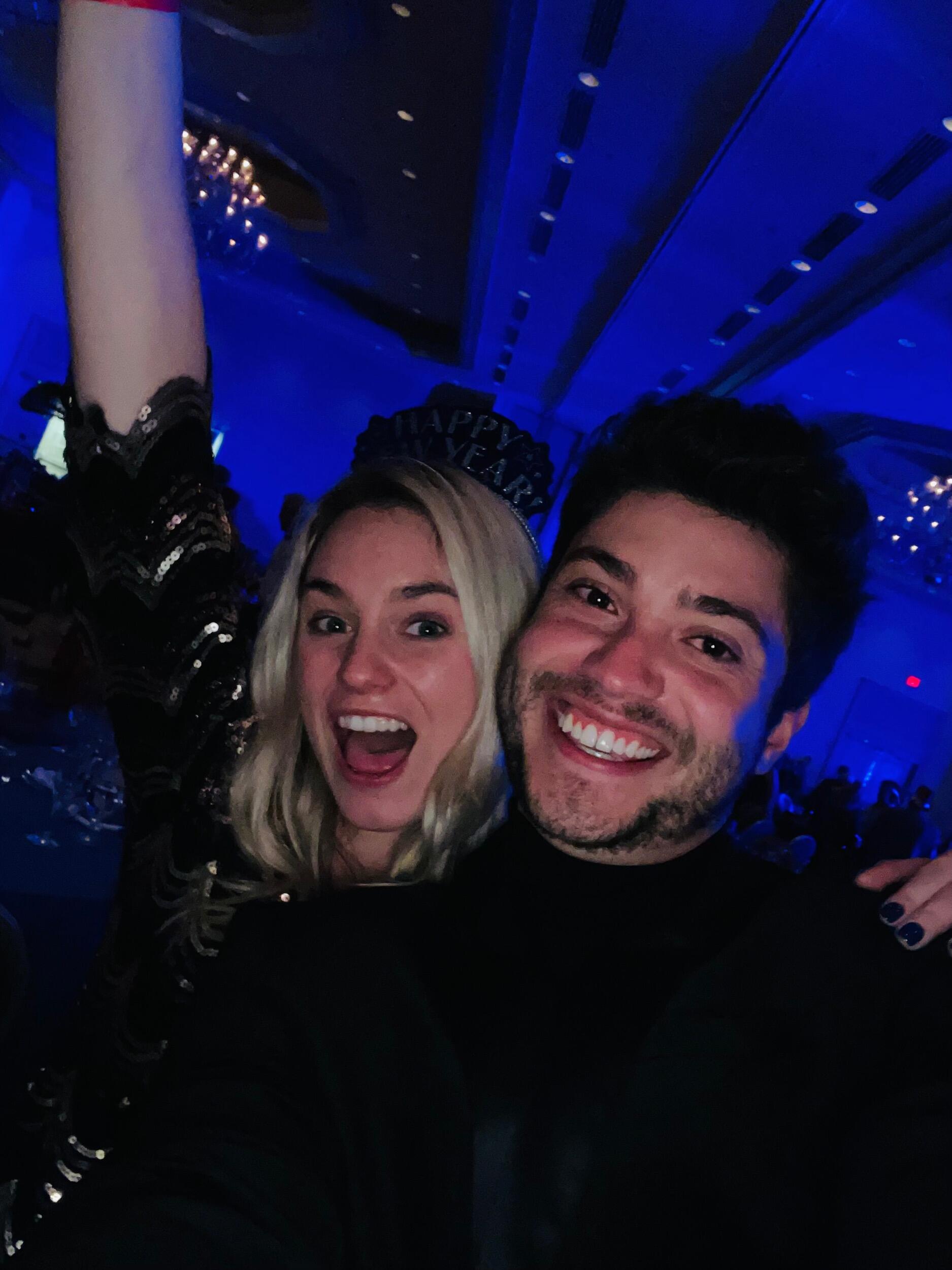 Rang in our first New Year together