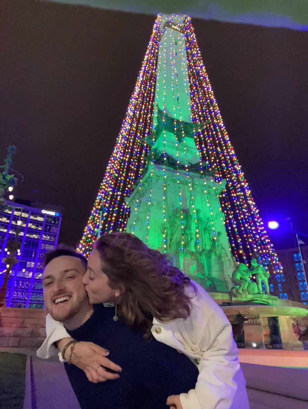Our annual Indy Christmas date!