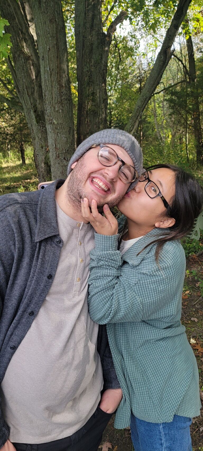 Riley and Kylee moved with their friends to a home in Fenton, MI. They enjoy taking their new puppy, Bee, for walks downtown and decorating their new home.