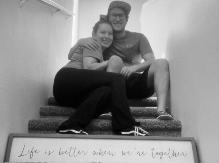 Since Dani seemed to enjoy moving around as much as possible, they moved into their third apartment together. This is the apartment where they currently live. 