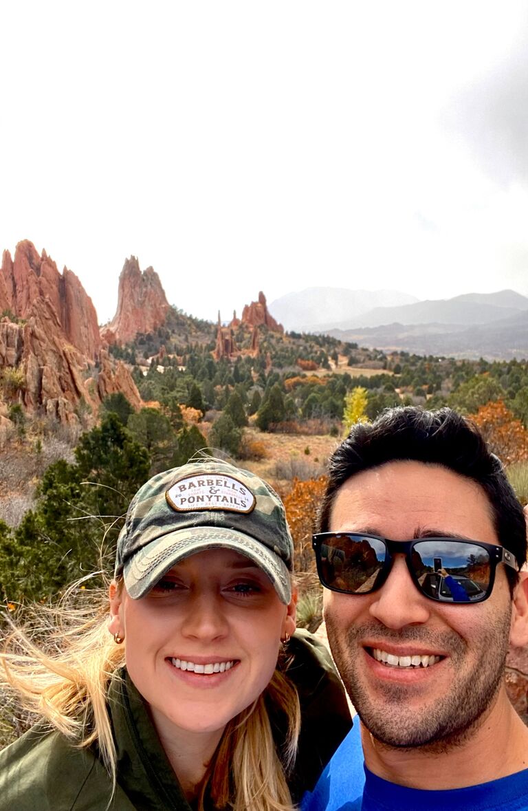 Olivia visits Colorado springs for Mike's Dad's retirement