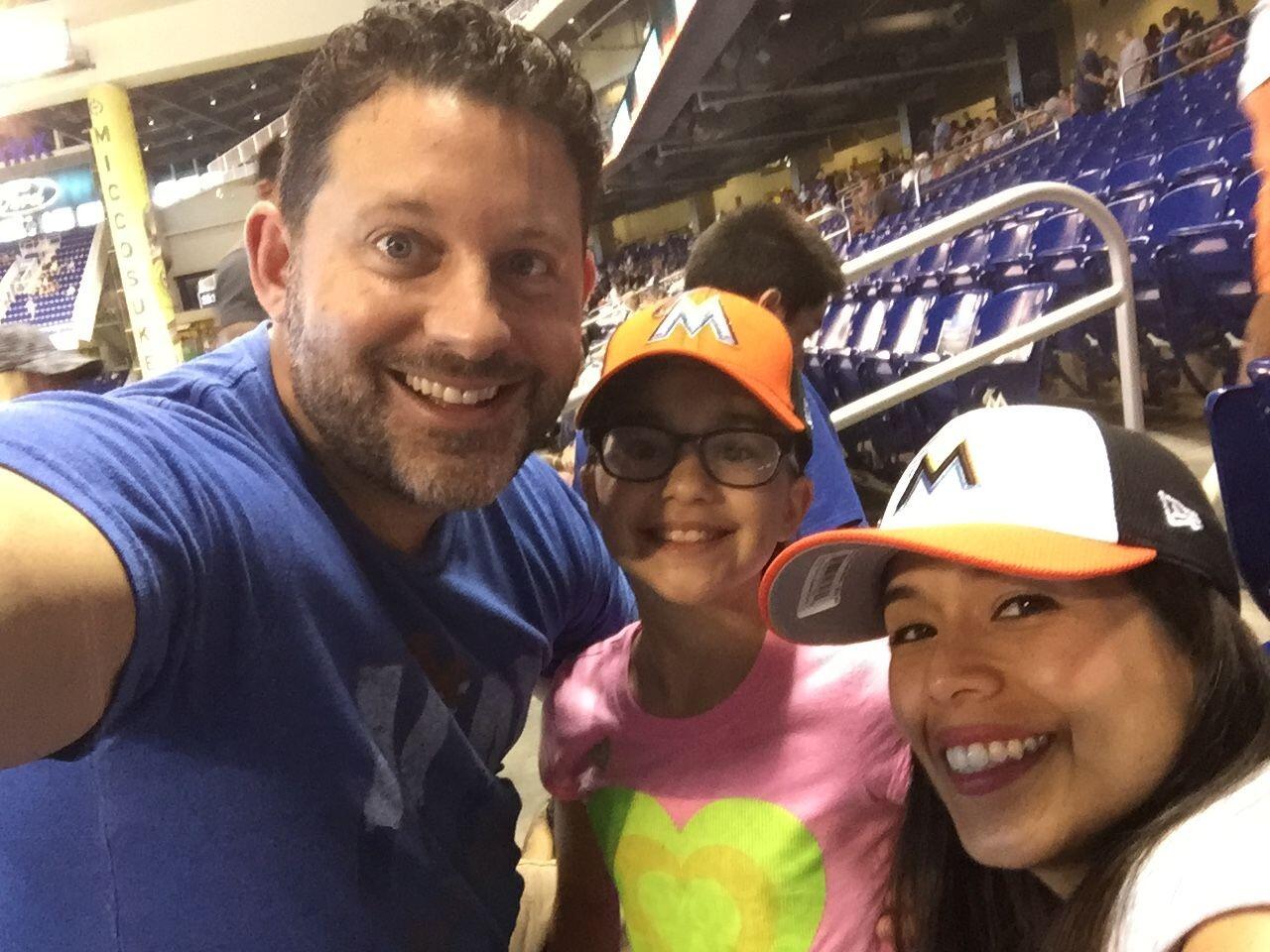 Rebeca converted Tessa to a Marlins fan