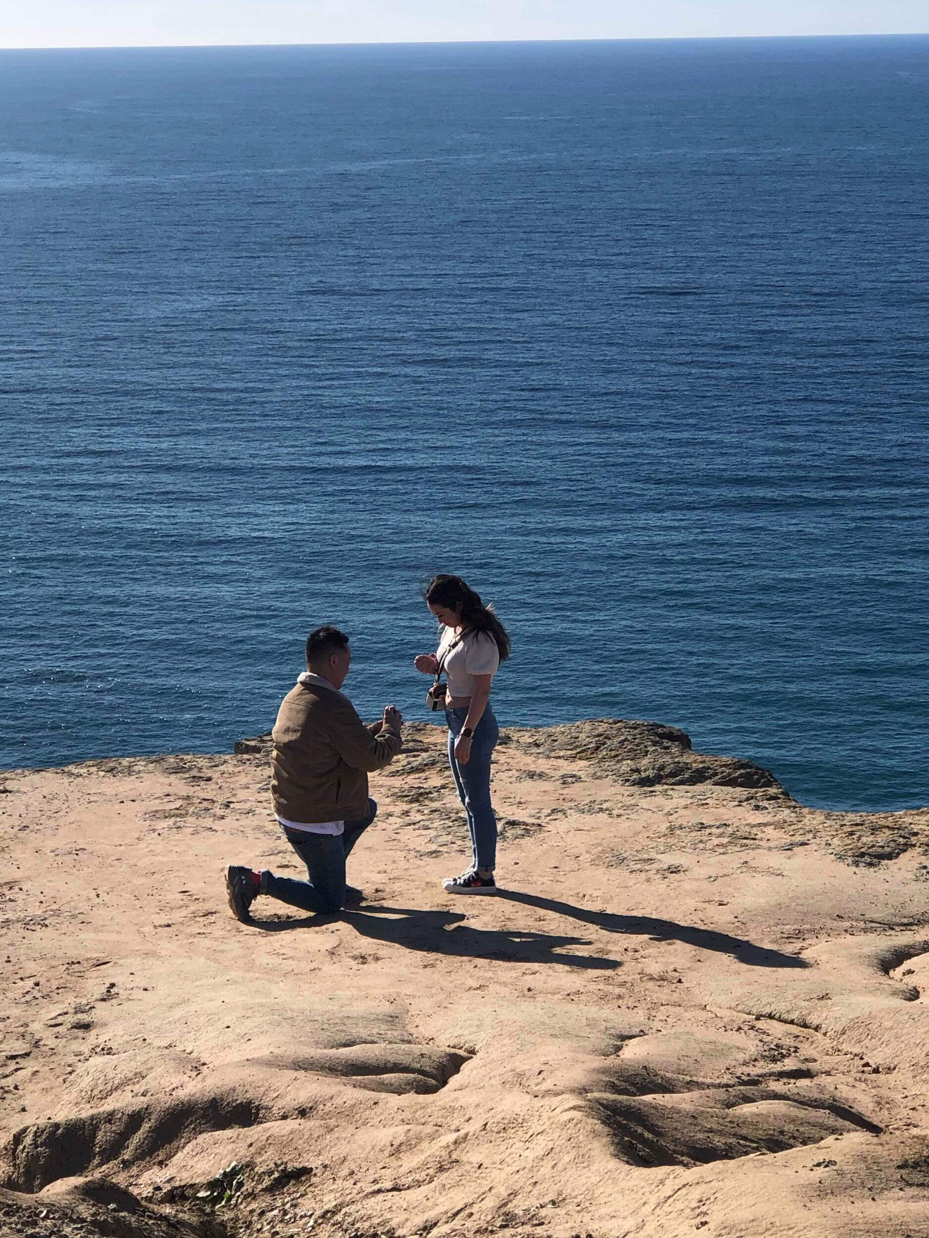 Last trip before the pandemic. After traveling together for 2.5 years,  they went back to San Diego where Denny proposed. 