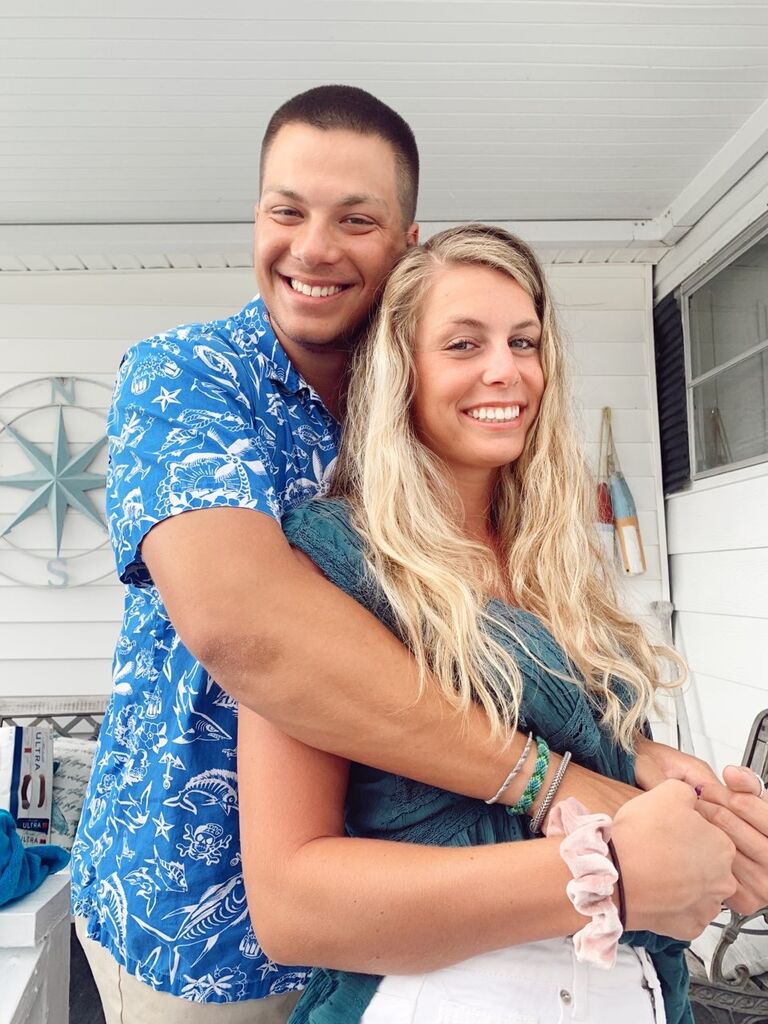 Robbie & Rachel enjoy COVID summer at the beach.