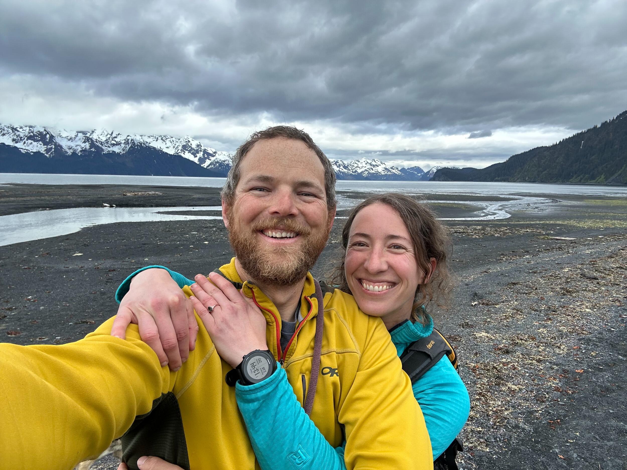Michael proposed in Seward, Alaska. 