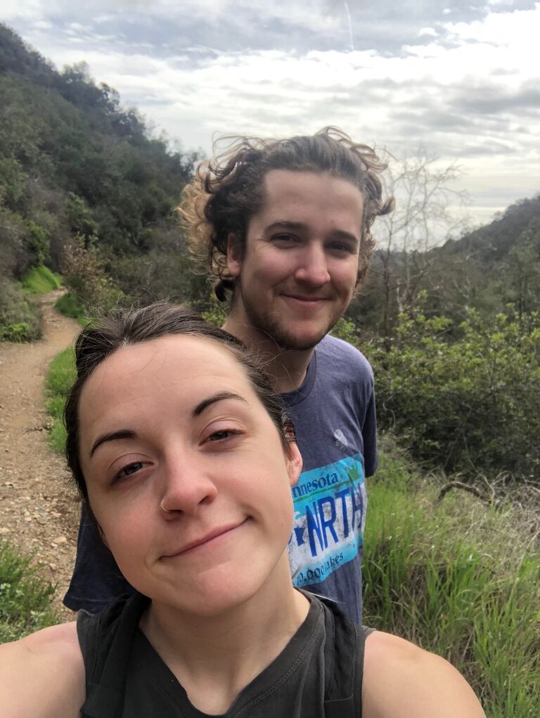 We got really into hiking!