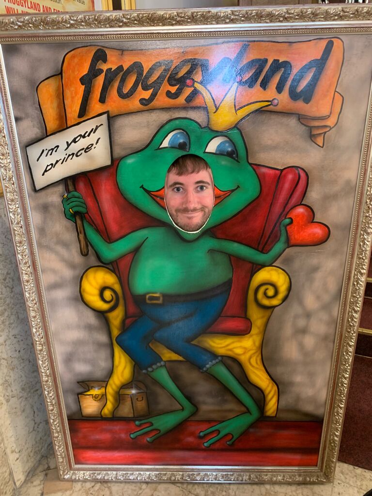We visited Croatia, Split! The best part was Froggyland (obviously)