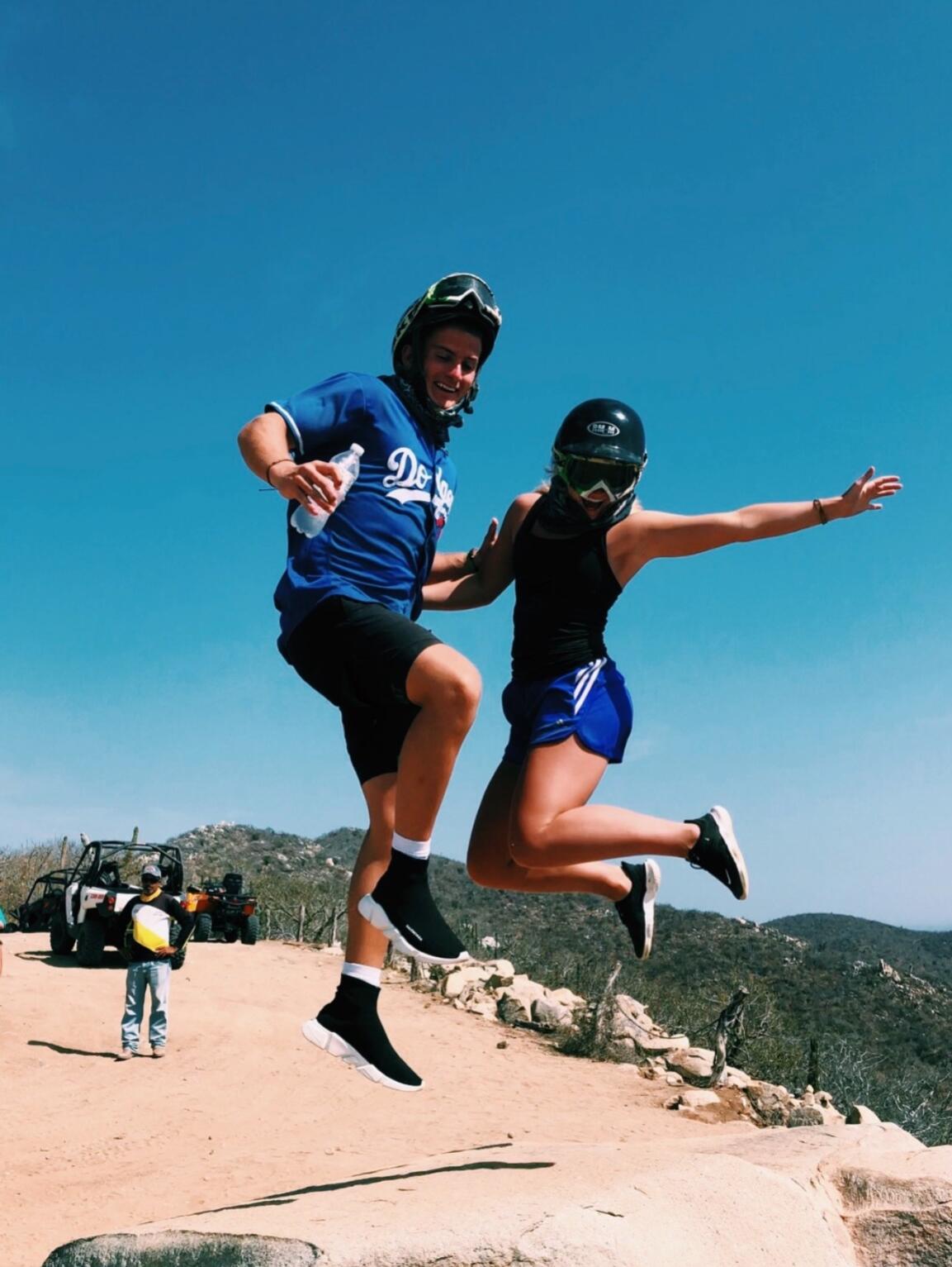 Started dating Corbin and went on many fun trips together