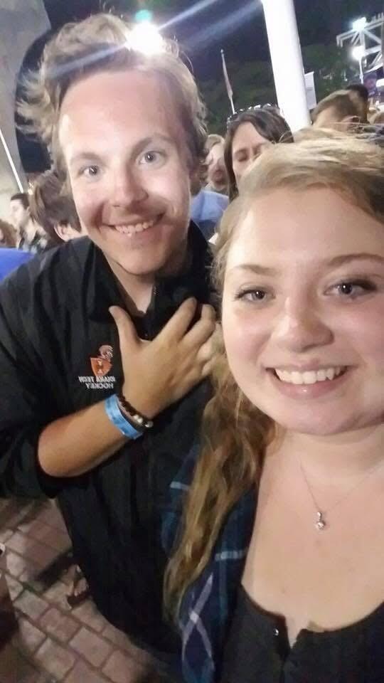 The night we met at a Kane Brown concert at Summerfest