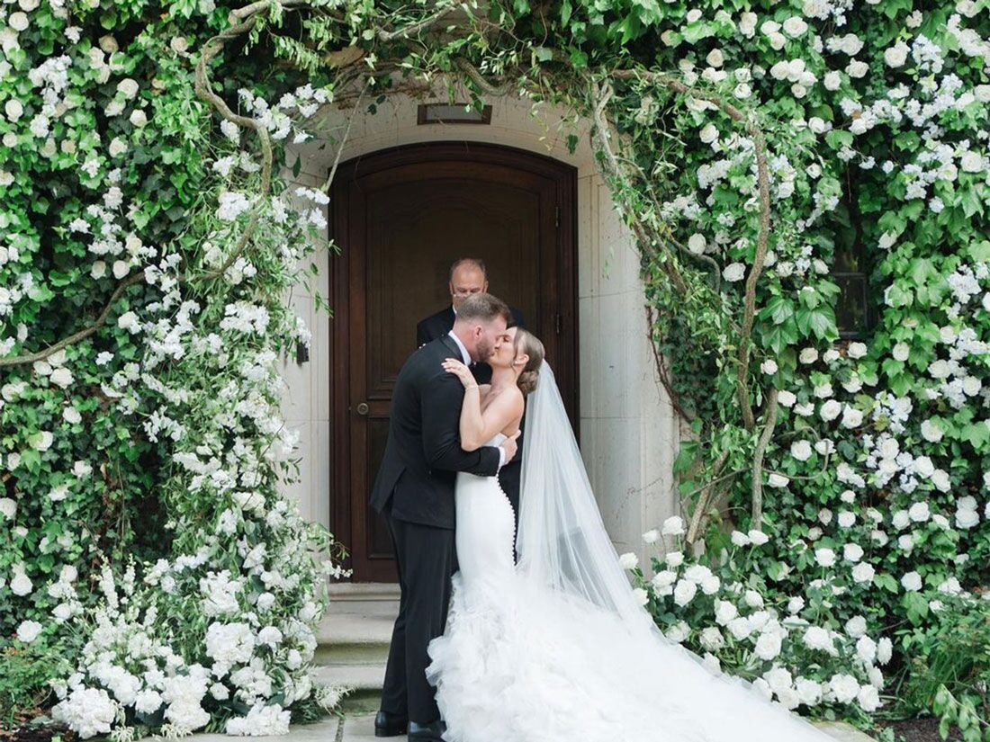Eminem's daughter Hailie jade and husband Evan McClintock wedding
