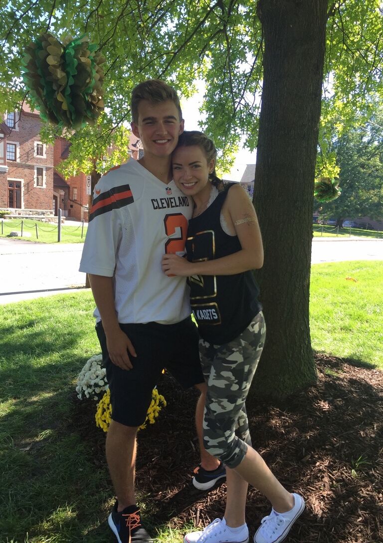 Vanessa's Sophomore year Kappa bid day, Philip's Freshman year as a Delt Sig Pledge @ Mizzou
