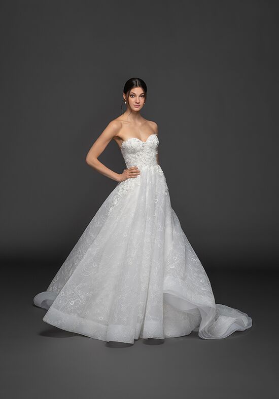 Lazaro Marigold/3957 Wedding Dress ...
