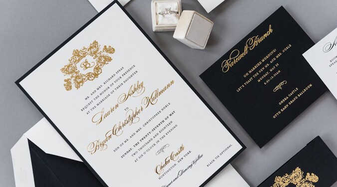 Little Black Dress Paperie + Updated Prices - The Knot