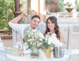 Garden wedding in Albuquerque, New Mexico