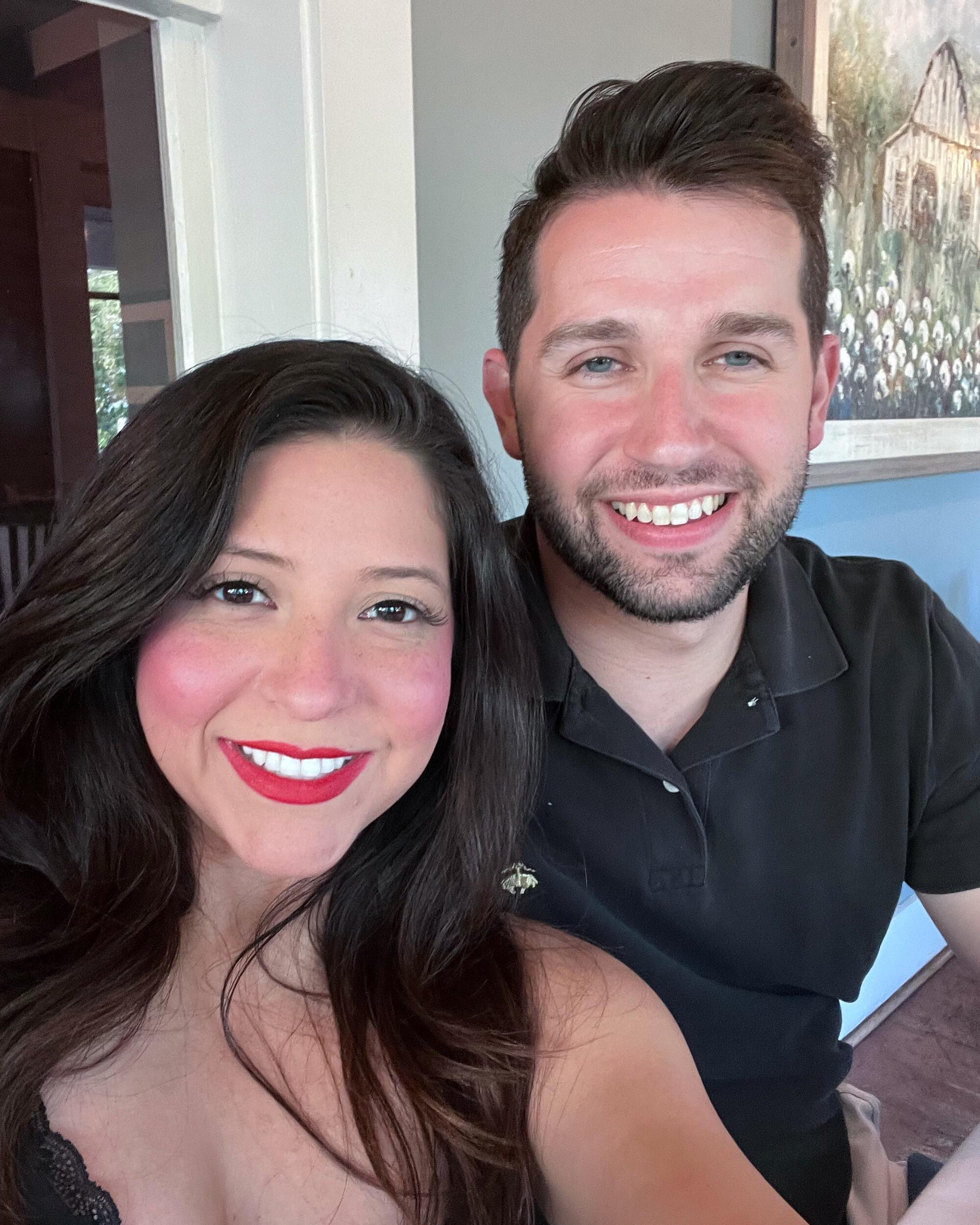 Our last photo as boyfriend and girlfriend... 😉