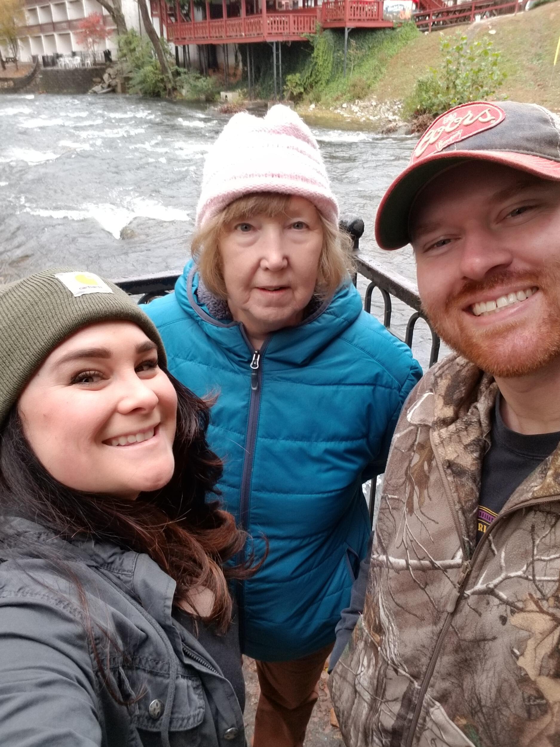 Exploring Helen, Georgia with Nana.