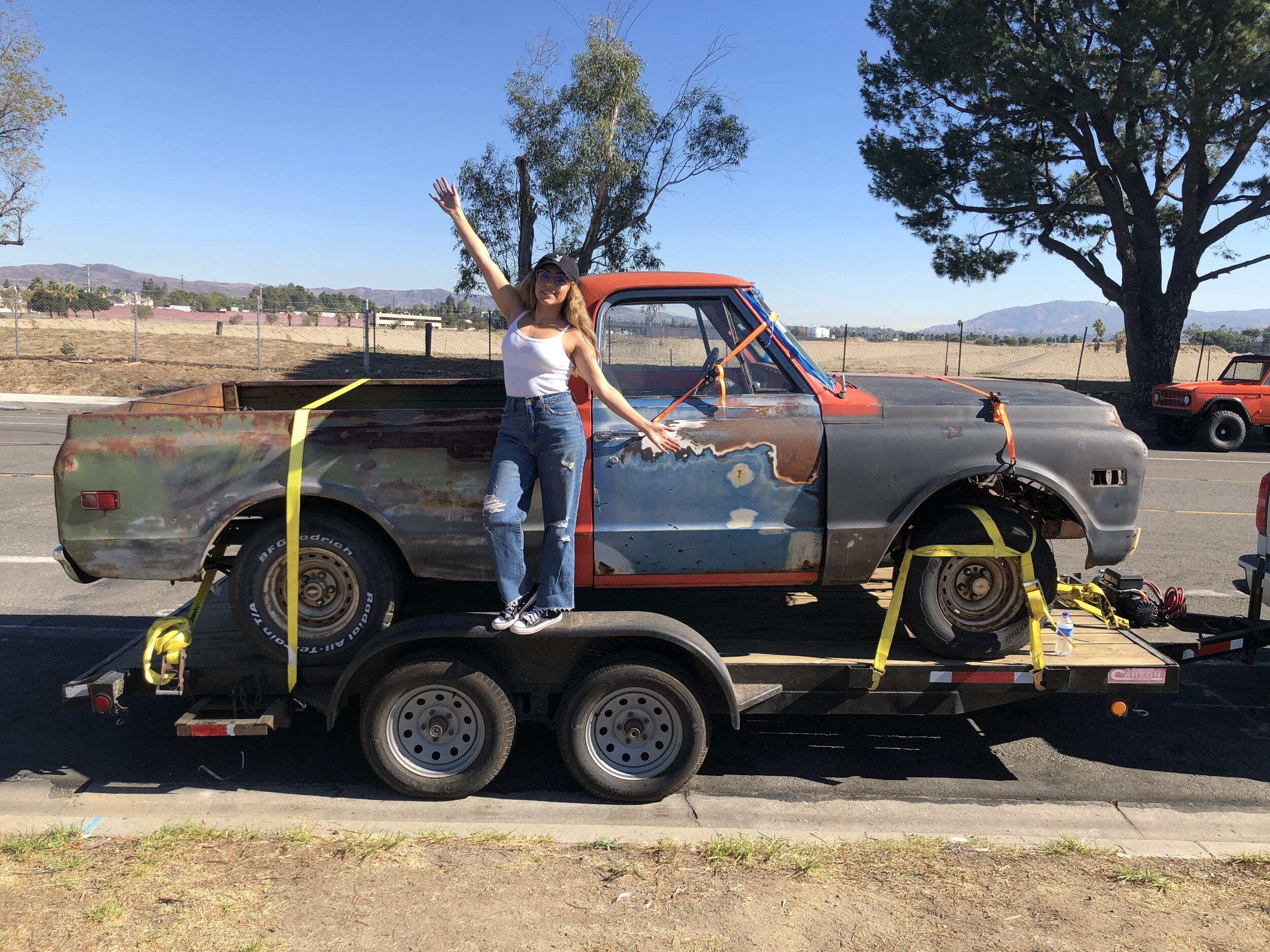 Went to LA to pick up the trukita.