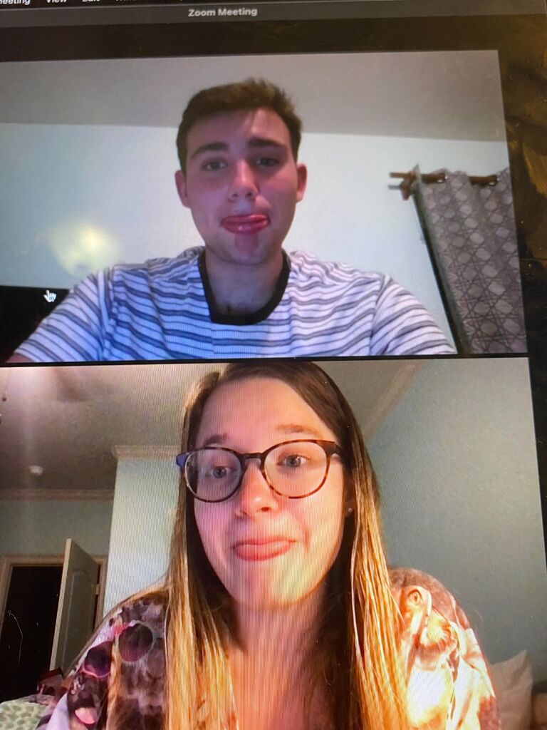 While sudden quarantine was a huge shock to our two-month relationship,  nightly Facetime calls made the days of isolation a bit more bearable while also allowing us to grow closer as a couple!