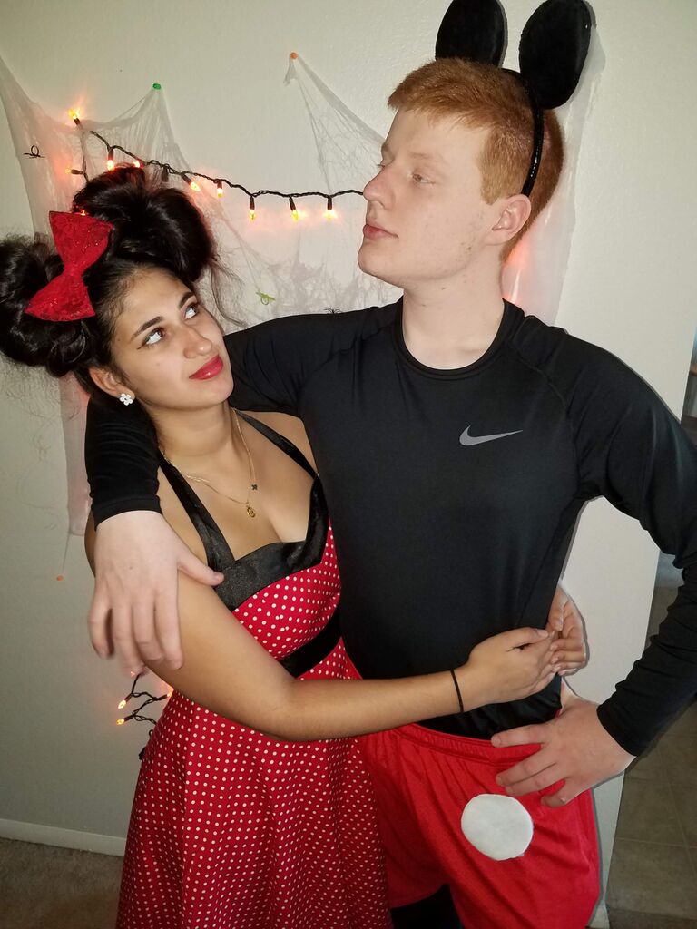 Alex learned to enjoy Halloween.