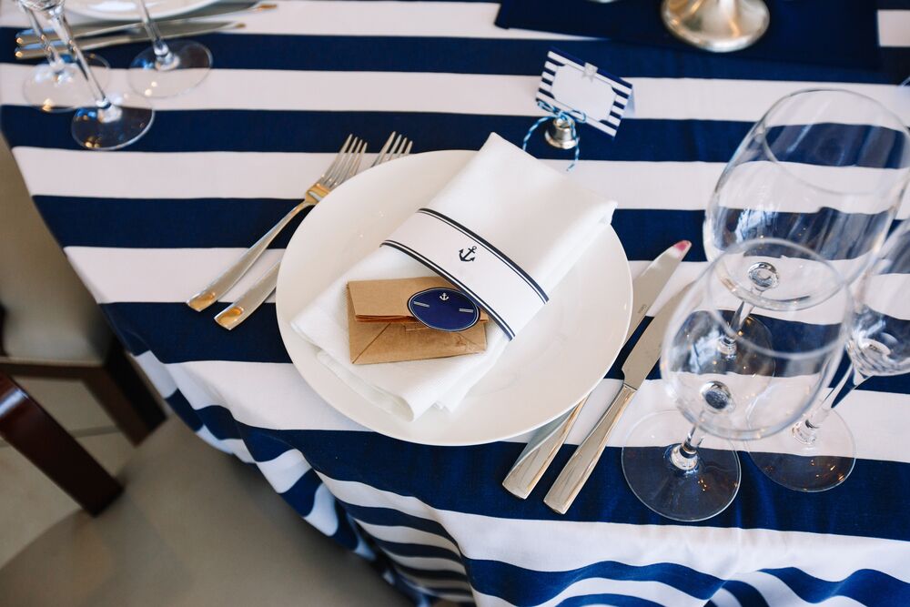 nautical vibes for a pool party