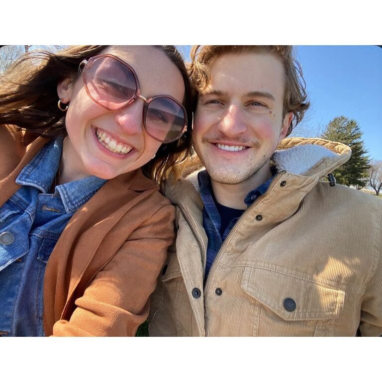 Enjoying a nice spring day! 