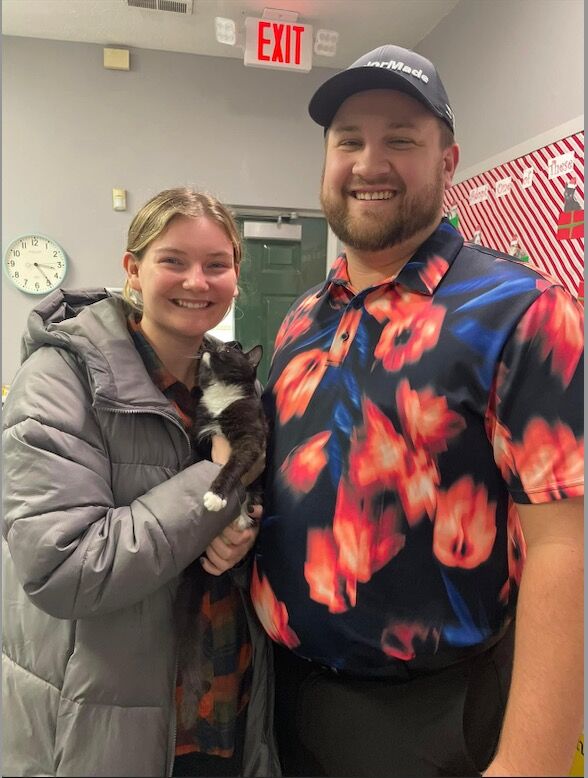 Logan decided to surprise Emma with an early Christmas present. They ended up adopting their first daughter, Pepper.