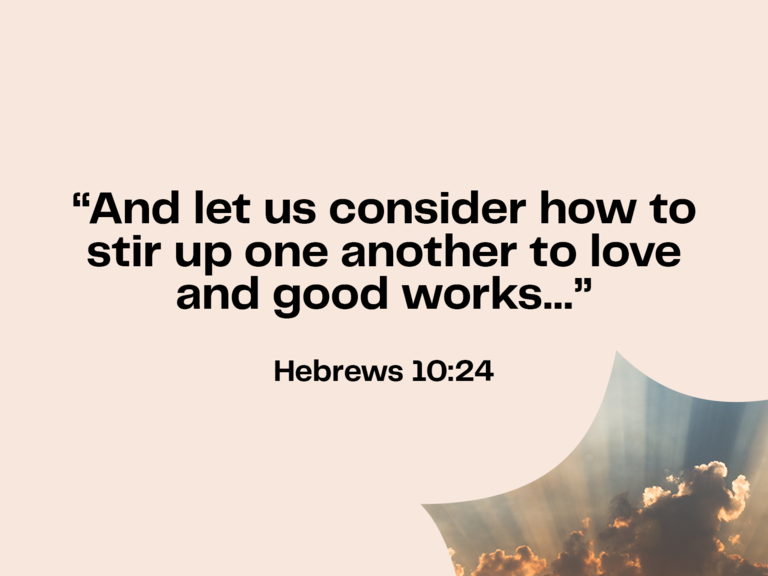 Hebrews 10:24 marriage Bible verse for husband