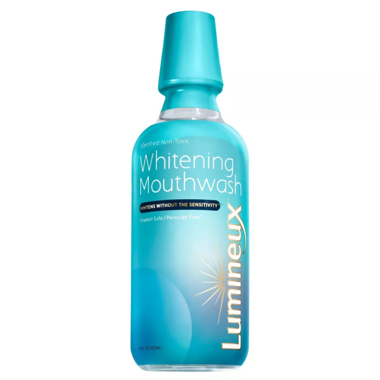 Tooth whitening mouthwash from Lumineux