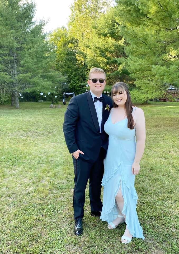 First wedding as dates!