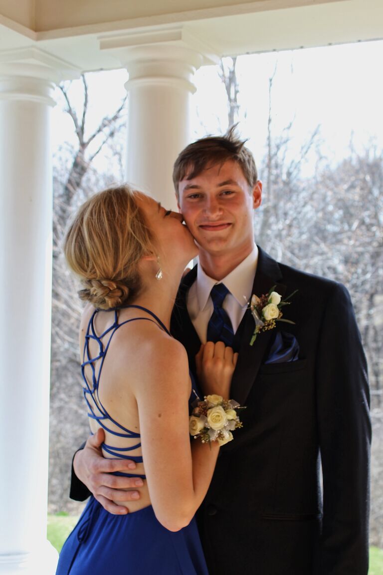 senior prom as a couple