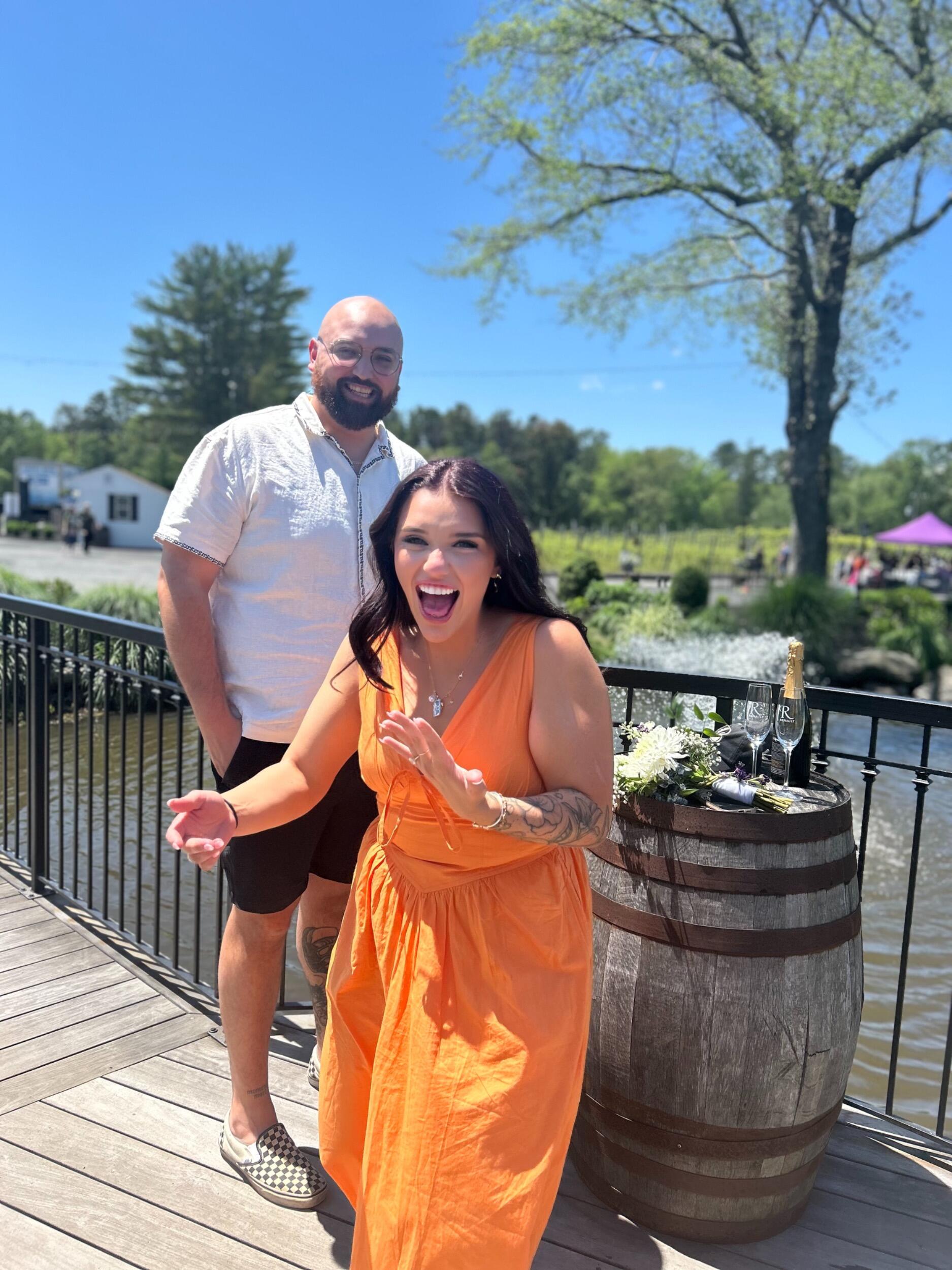 During our engagement!