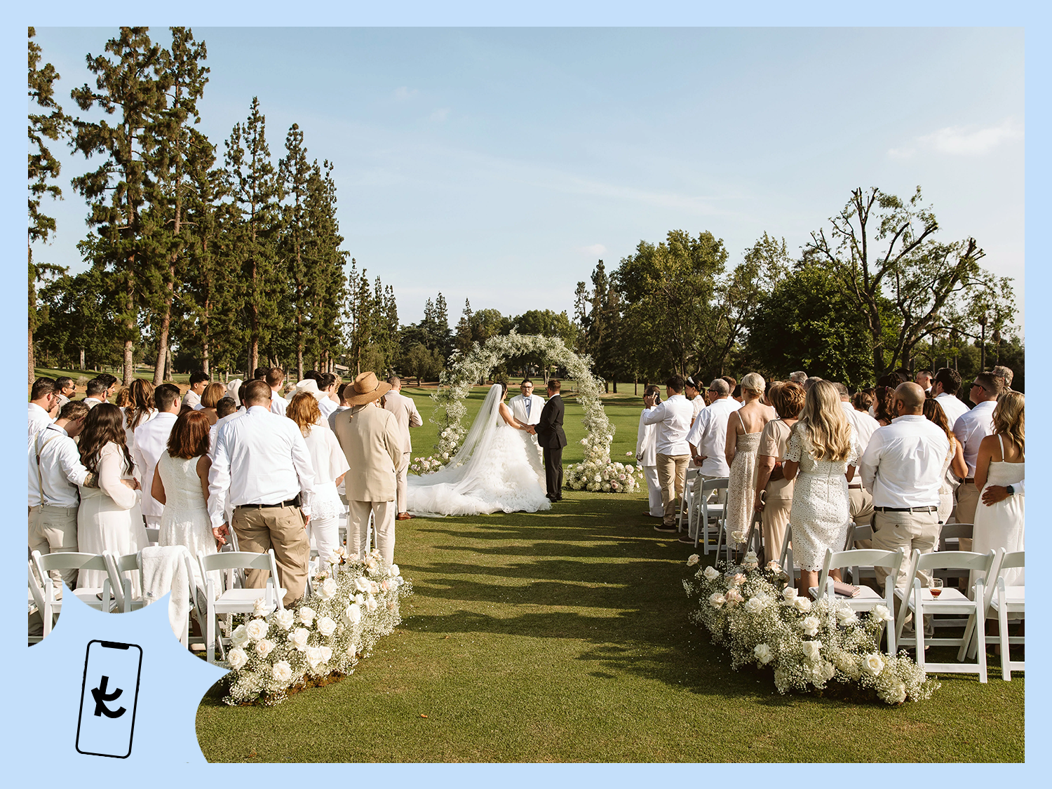 Country club wedding at Glendora Country Club in Glendora, California