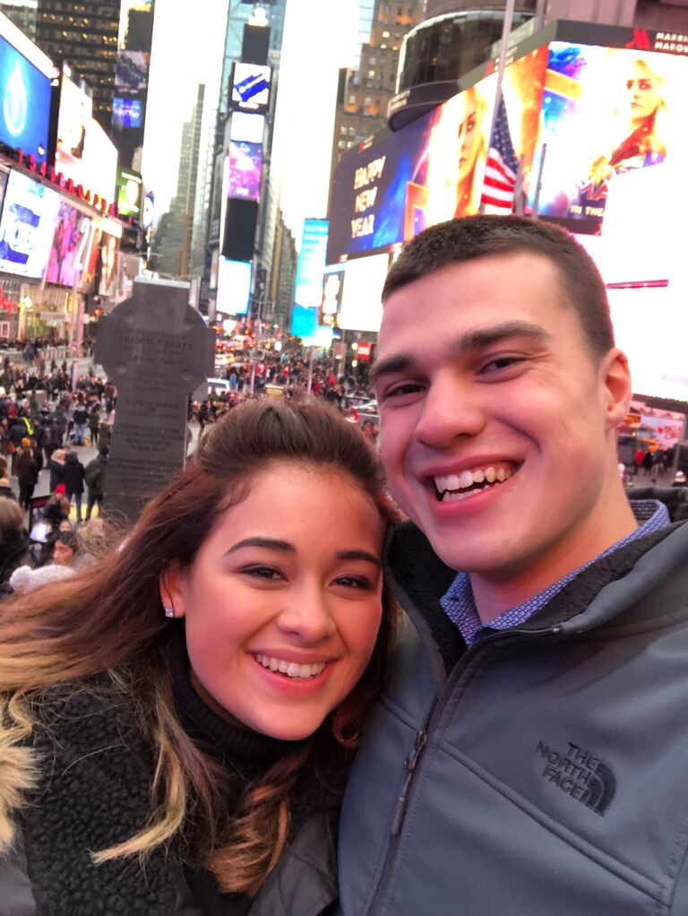 The first trip to the Big Apple, both Brittany and Colin's favorite city.