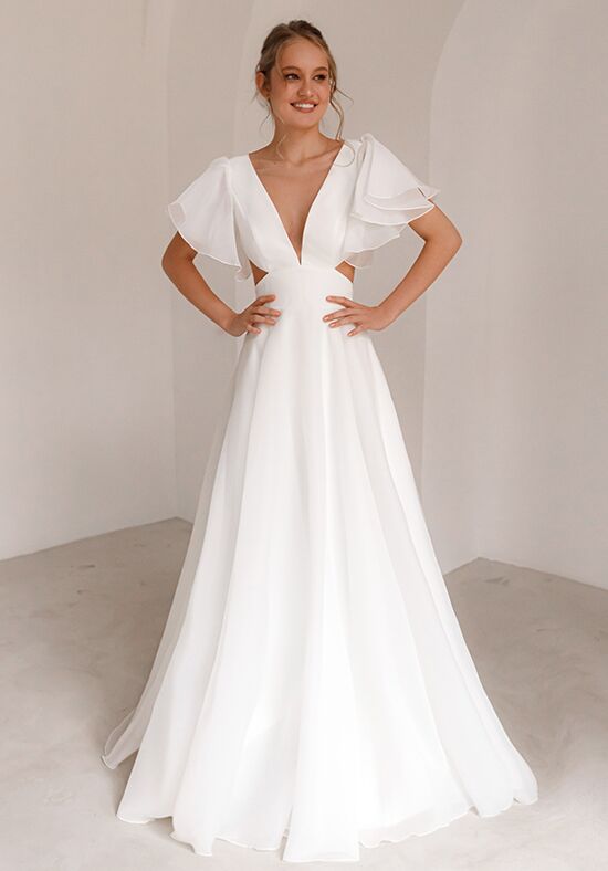 High Neck Wedding Dresses - WED2B