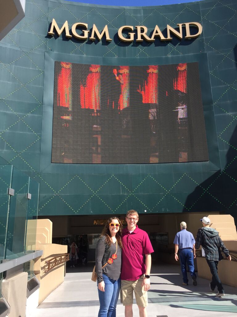 Our first "official" date was in 2018 at the Rivers Casino - still one of our favorite date nights!